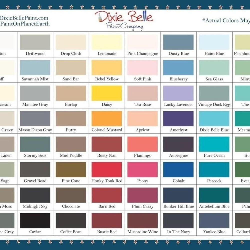Dixie Belle Chalk Mineral Paint 32oz Furniture DIY Paint ALL Colors - Picture 2 of 5